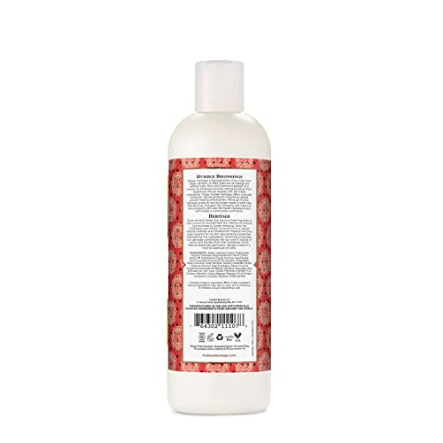 Nubian Heritage Coconut and Papaya Body Lotion, 13 oz - Paraben Free Moisturizer for Dry Skin
