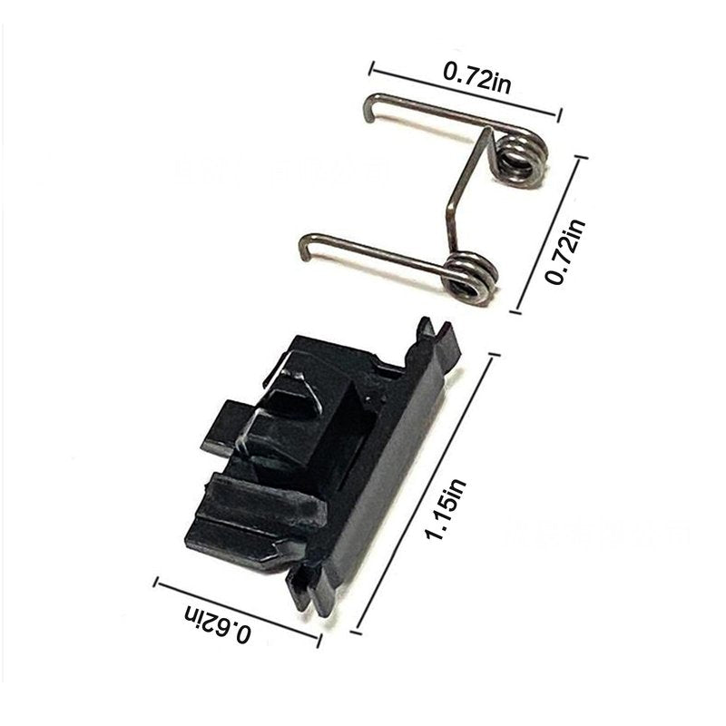 DIY Hair Clippers Accessories Spring Tension & Cam Follower Swing Head Guide Block Plastic Tongue fit Wahl Magic Clip 8148/8504/8591/1919 Repair Part 4pcs