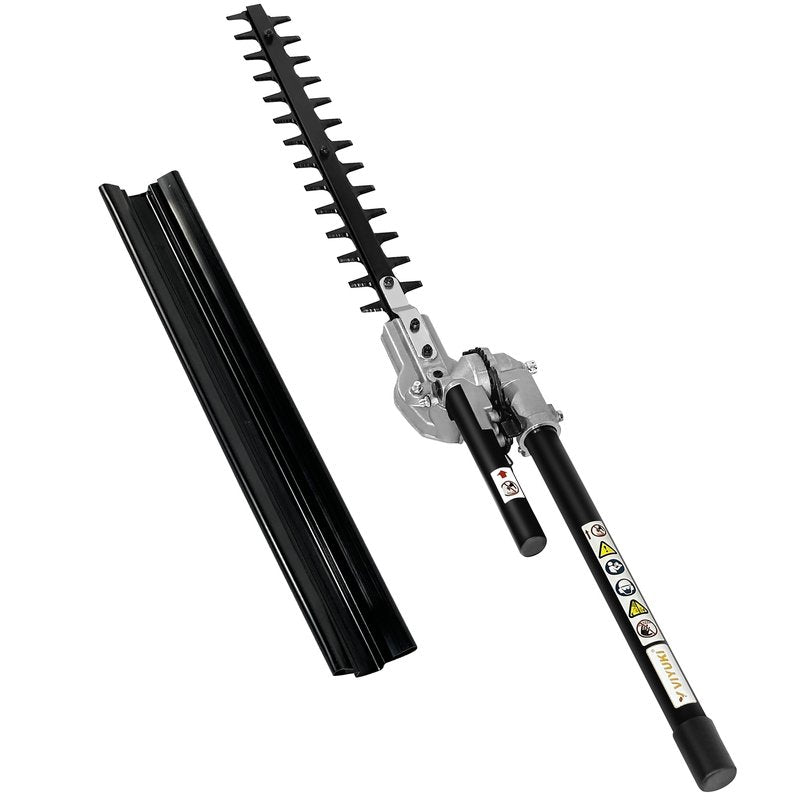 VIYUKI 16 in. Articulating Hedge Trimmer Attachment Universal for Compatible Troy-Bilt, Remington, Craftsman, Yard Machines, Yardman, Snapper, Bolens, Murray, Ryobi, Greenworks, Kobalt