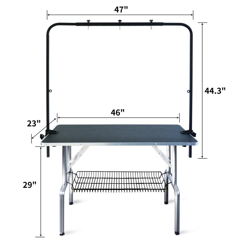 SHELANDY 46-in Dog Grooming Table for Large Pets