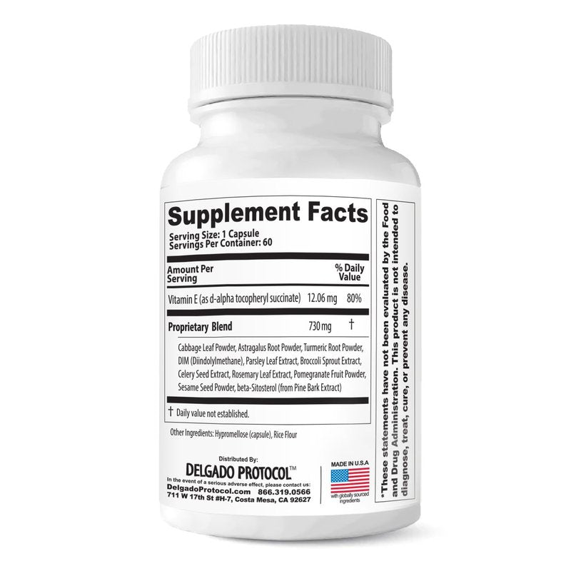 DHT Block - DHT Blocker Supplement for Skin, Acne, Hair, and Hormonal Balance. Dim, Astragalus Root, Turmeric, Natural Ingredients. For Men and Women - 60 Vegan Capsules