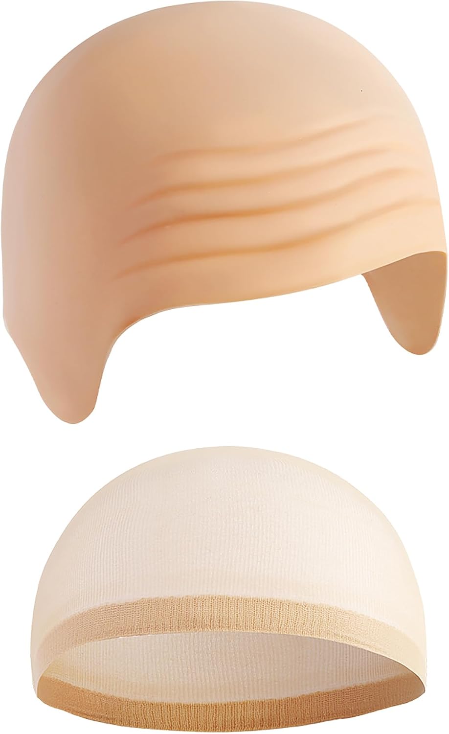 Bald Caps for Halloween - 2 PCS Latex Wig Caps for Adult Cosplay | Costume Accessories