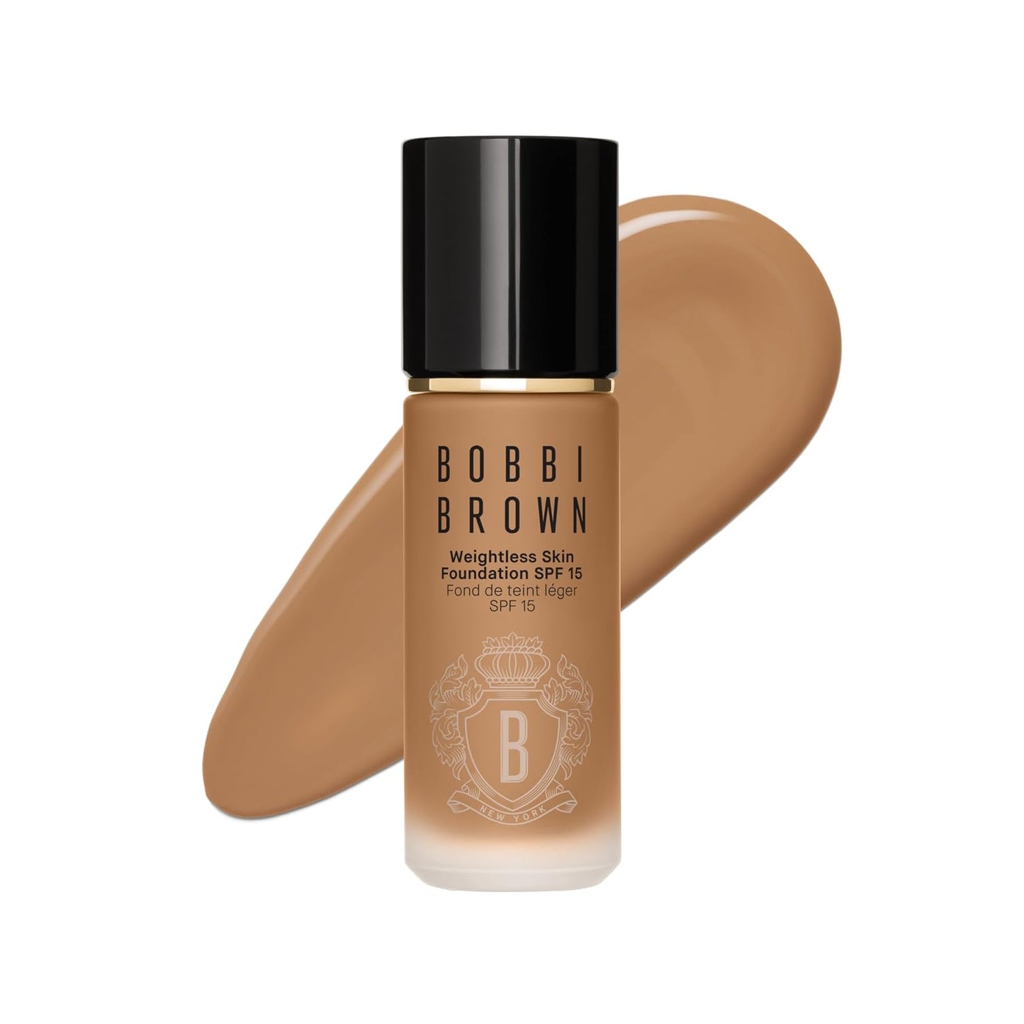 Bobbi Brown Weightless Skin Foundation SPF 15 - Oil-Control & 24-Hour Hydration | Natural Matte Finish, 1 Fl Oz