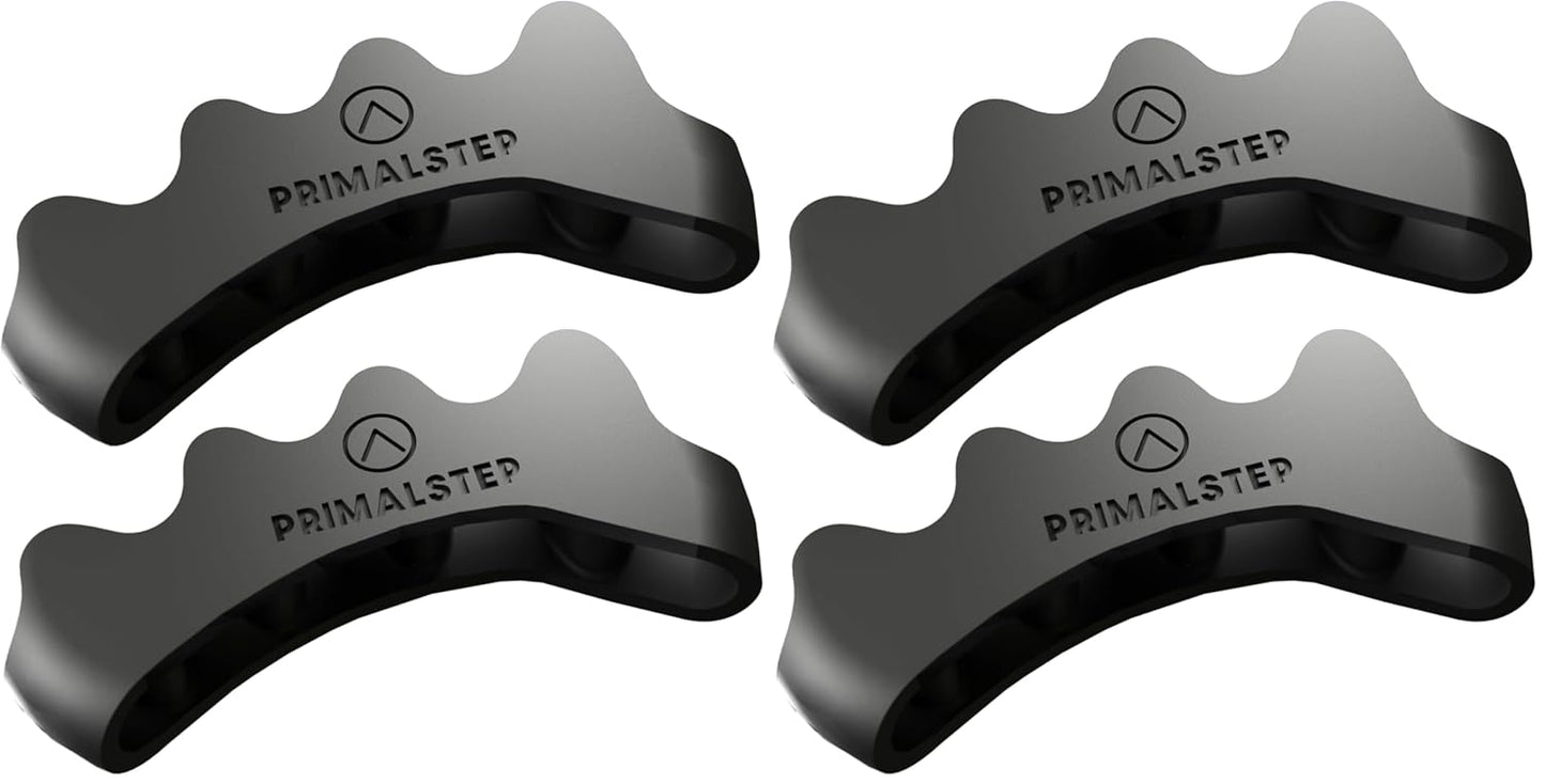 Toe Separators for Men & Women - Bunion Corrector & Foot Pain Relief | XL Size, Pack of 2