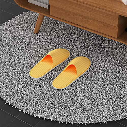 Maeline Disposable Spa Slippers - 6 Pairs, Unisex Cozy Slip-on for Guests