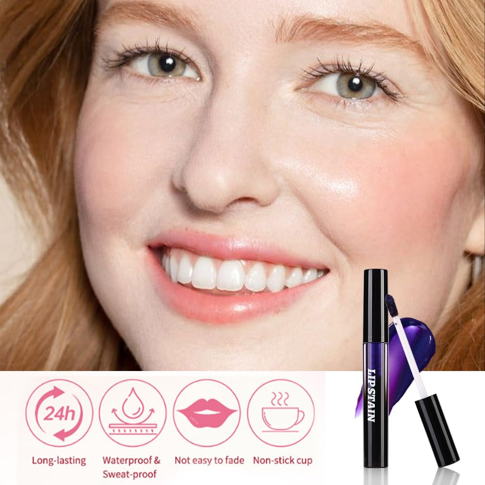 Warm Nude Pink Lip Stain - Matte Finish, Transfer Proof, Long Lasting Waterproof Lip Tint | Highly Pigmented 24-Hour Wear