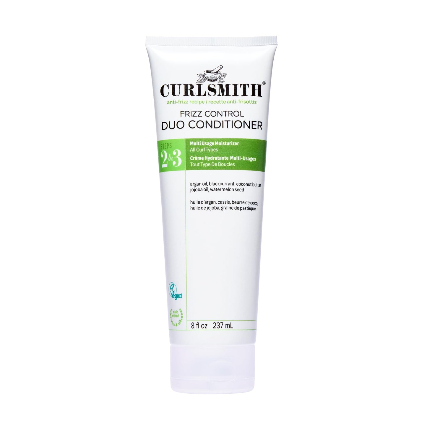 CURLSMITH Frizz Control Duo Anti Frizz Condtioner for Curly Hair