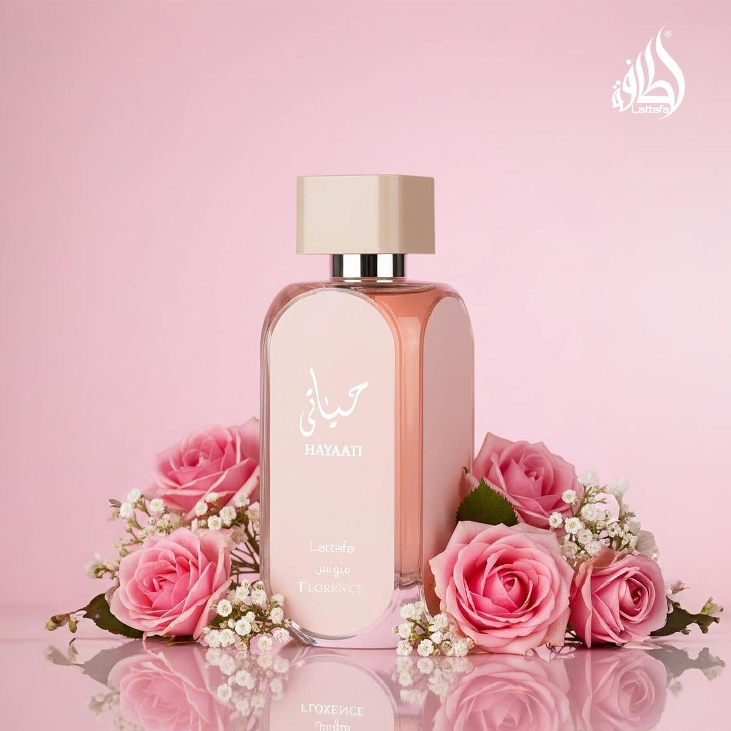 Lattafa Hayaati Florence Eau de Parfum Spray - 3.4 Ounce Women's Fragrance