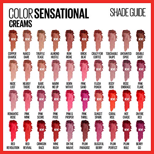 Maybelline Color Sensational Hydrating Lipstick - Creamy Finish, Plum Rule