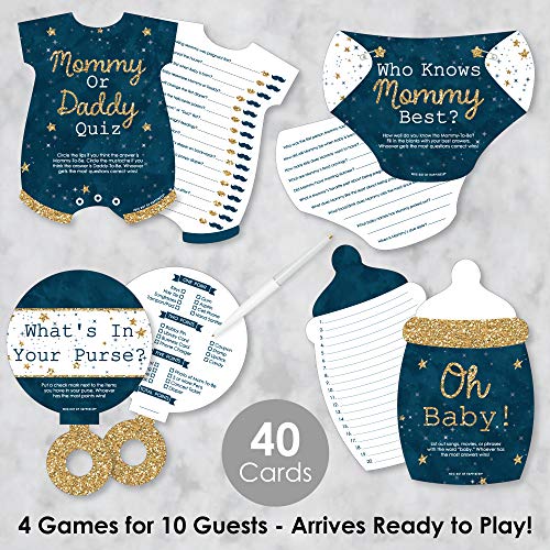 Big Dot of Happiness Twinkle Twinkle Little Star Baby Shower Game Bundle