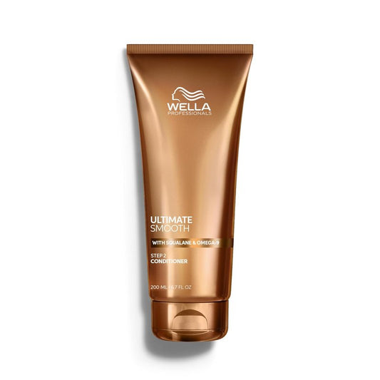 Wella Professionals Ultimate Smooth Conditioner - Nourishing Treatment for Dry, Frizzy Hair | Squalane & Omega 9 | Color Safe