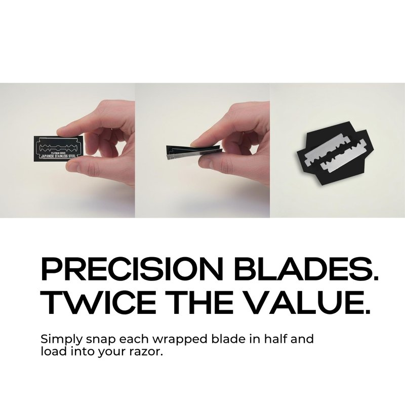 Beard Butler® 'The Original' Straight Razor for Men – Often Imitated, Never Matched – Professional Barber Razor Kit with 10 Replaceable Stainless Steel Blades – Beard Shaping Razor