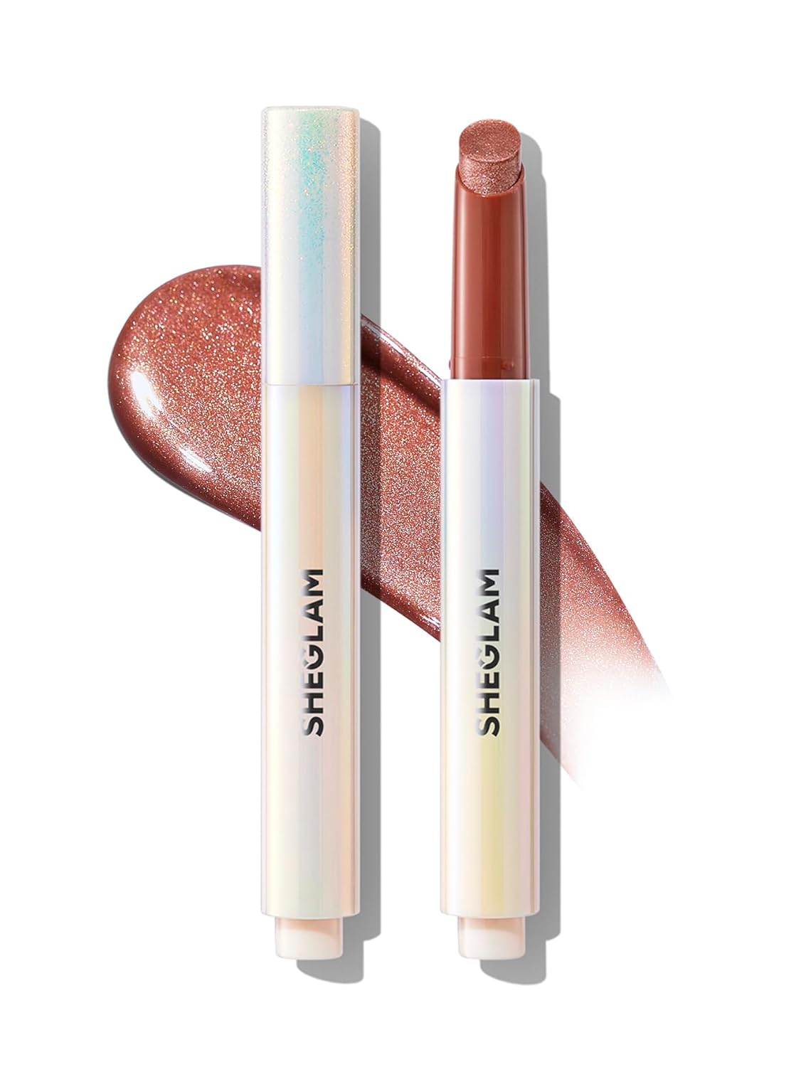SHEGLAM Pout-Perfect Lip Gloss | Moisturizing Shimmer Lip Plumper - Sugar Crystal