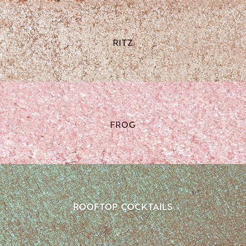 ColourPop Sparkling Hits Super Shock Shadow Trio - Ritz, Frog, Rooftop Cocktails - High-Pigment Glitter Eyeshadow Set