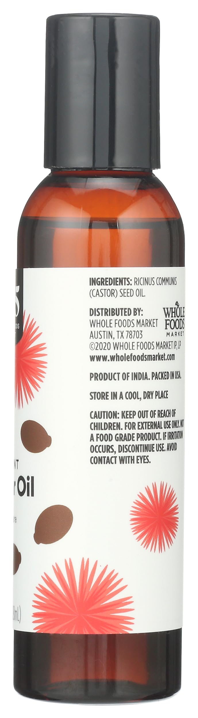 365 by Whole Foods Market, Emollient Castor Oil, Skin & Hair Care, 4 Fl Oz