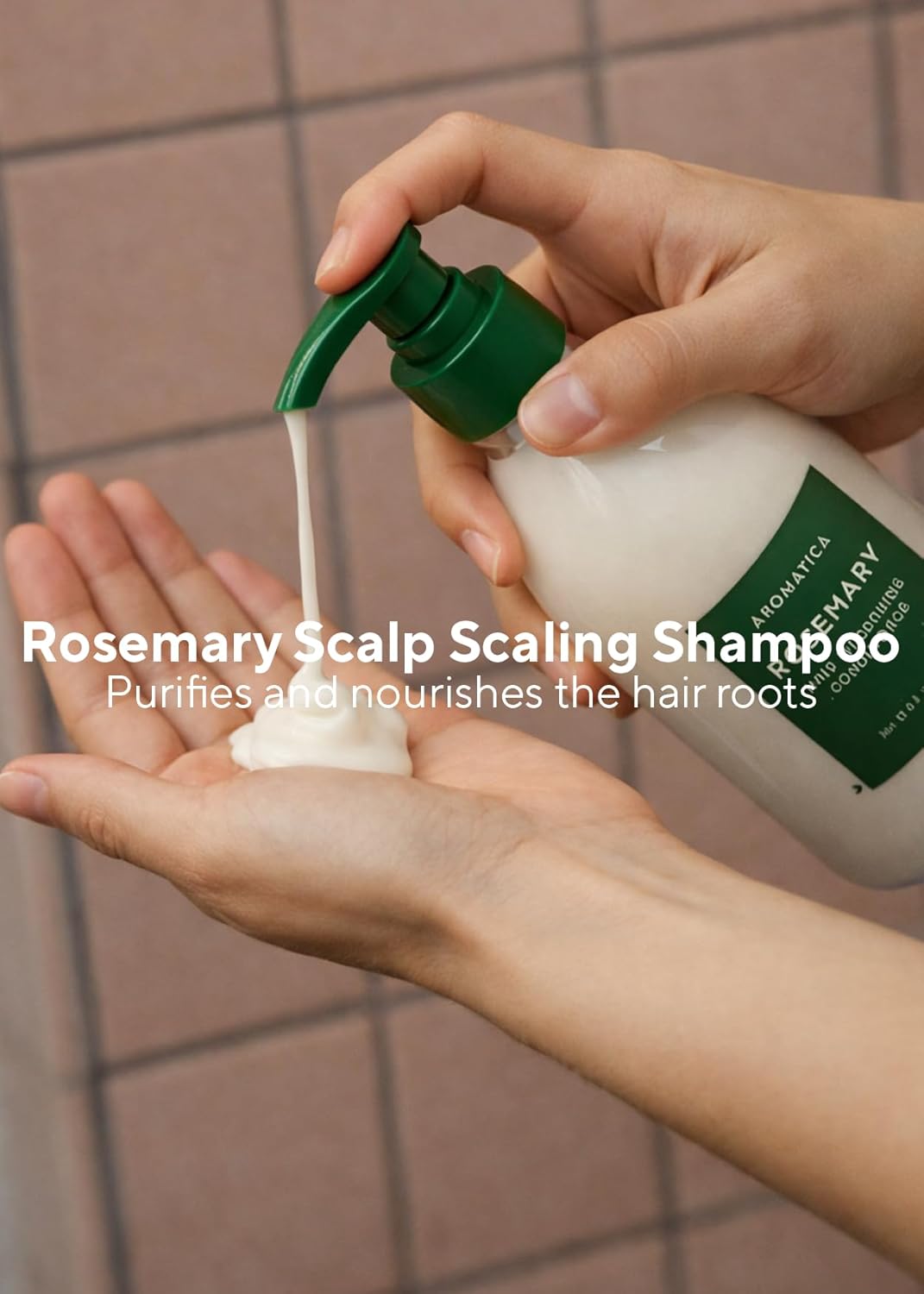 AROMATICA Rosemary Hair Thickening Conditioner - Vegan Moisturizing Formula for Damaged & Dry Hair | 13.53oz/400ml