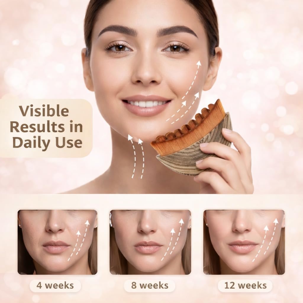2PCS Lymphatic Contour Face Brush, Super Soft Manual Lymphatic Drainage Massager for Sculpting - Anti-Puffiness, Detox & Lift, Improves Skin Glow & Absorption (2 Pcs Contour Face Brush)