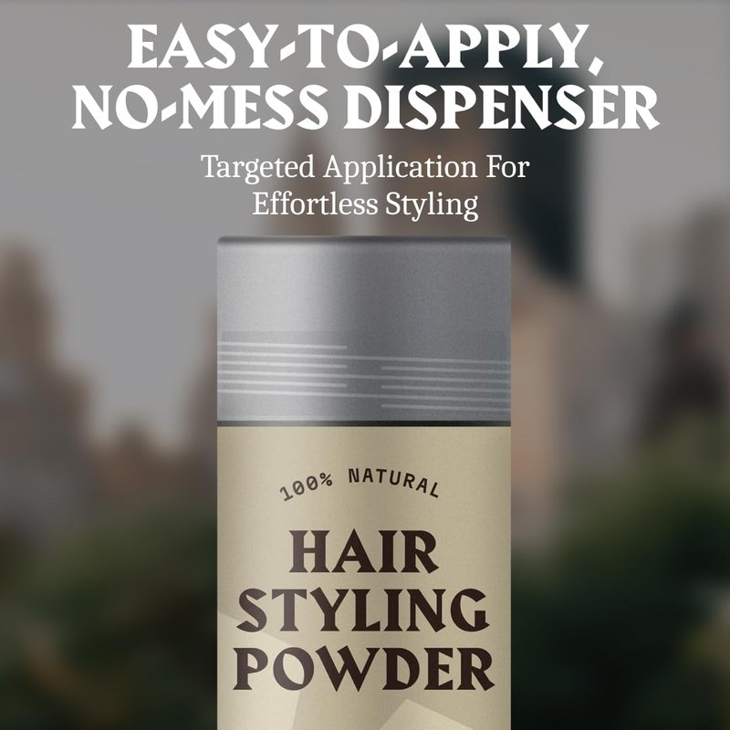 Striking Viking Hair Powder - 0.7 Oz, Vanilla Scent - Strong Hold Texture Powder for Men - Root Lift & Fullness Mens Volumizing Formula - Vanilla Scent Hair Dust