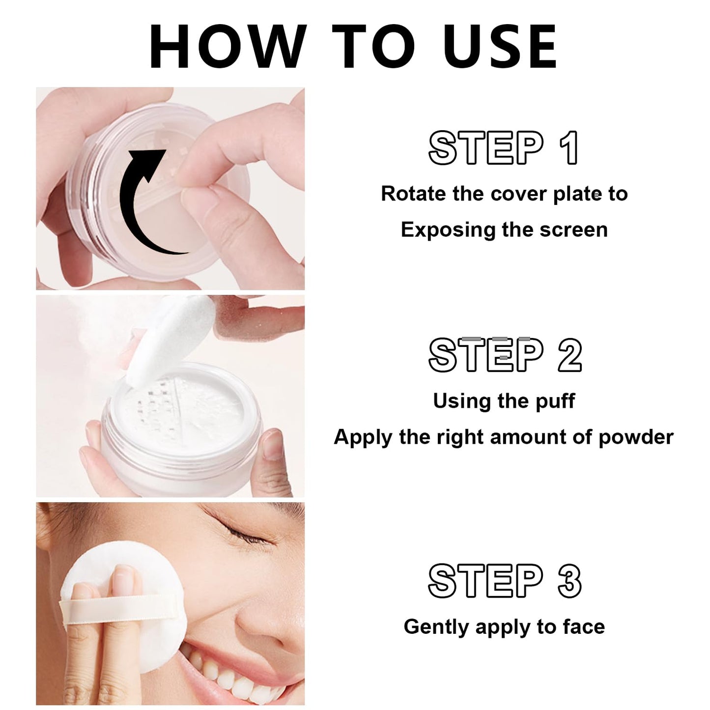 Mineral Setting Powder, SPF 35, Sunscreen Pink Face Loose Blurring FinishingPowder, Sheer Coverage, Weightless and Oil Control. Extend Base Makeup (#04 Pink Setting Makeup)