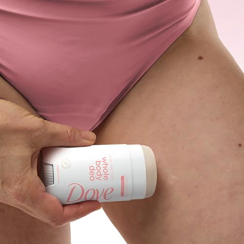 Dove Whole Body Deodorant Stick - Aluminum Free Raspberry & Rose, 72H Odor Control