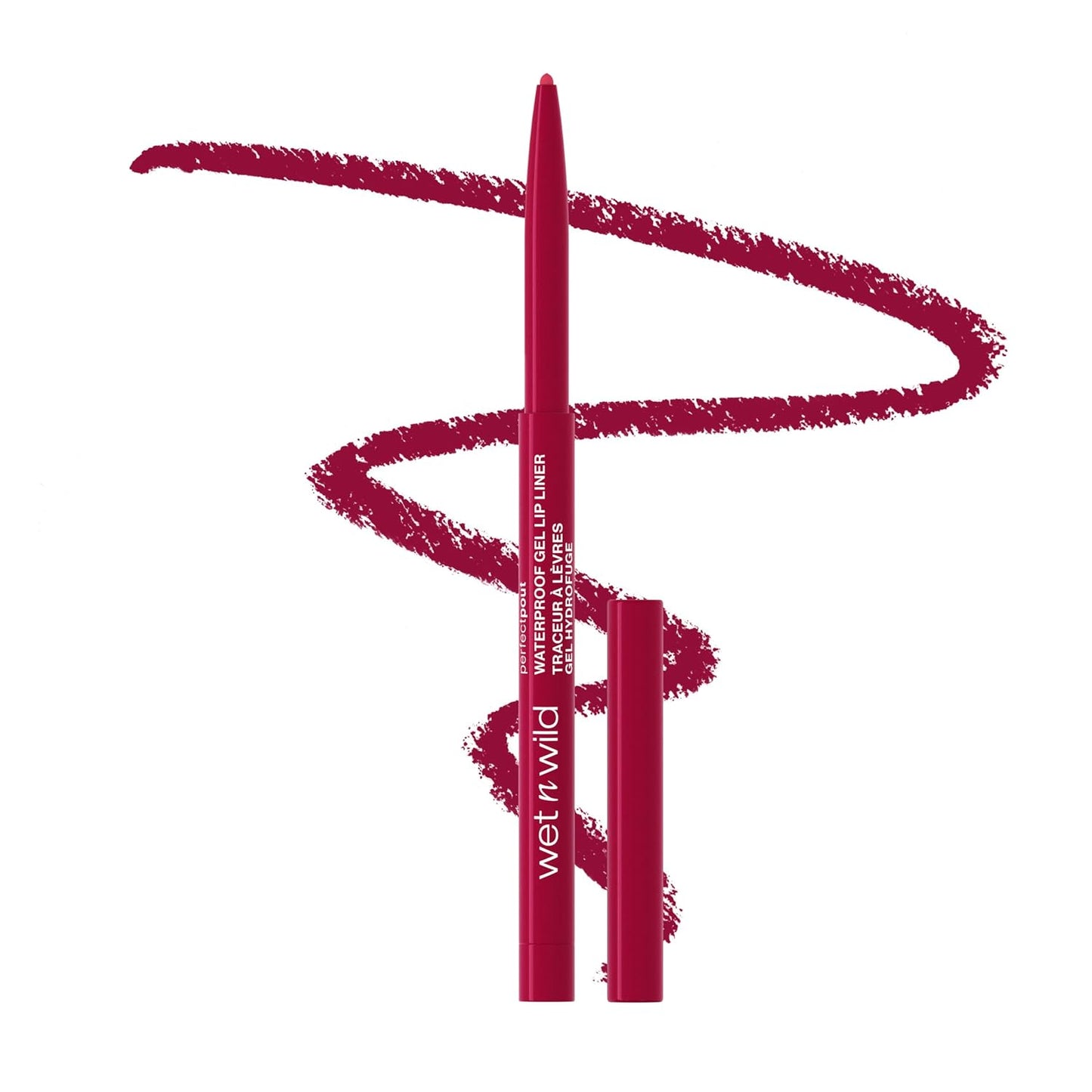 Perfect Pout Matte Gel Lip Liner Pencil - Rich, Long-Lasting Color | Vegan & Cruelty-Free - Bare To Comment