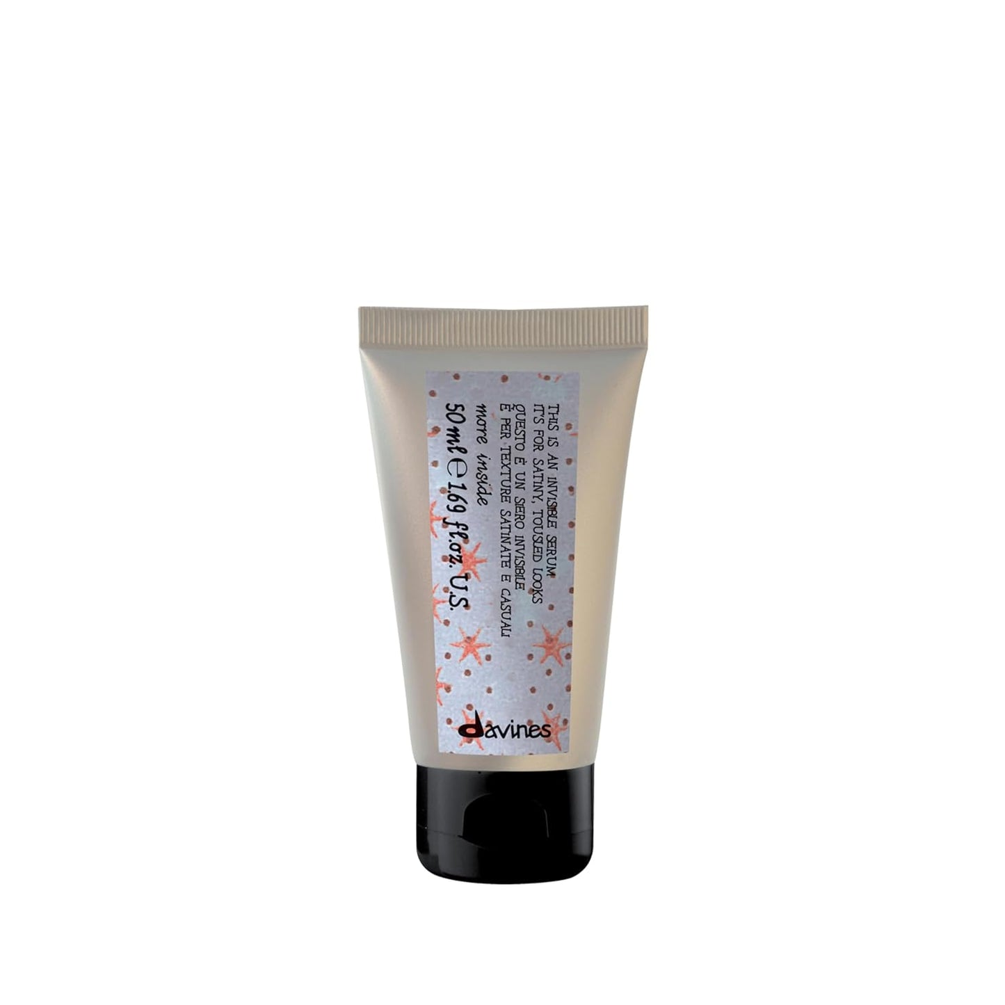 Davines Invisible Serum - Light Hold Anti-Frizz Treatment for Casual Styles | Travel Size 1.69 Fl Oz