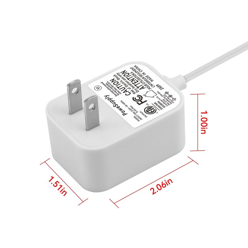 Charger Compatible with Philips Epilator Wet & Dry Series 8000 BRE700/04 BRE720/14 BRE740/14 Shaver and Trimmer for Women Replacement Power Adapter 15V Charging Cord Cable White