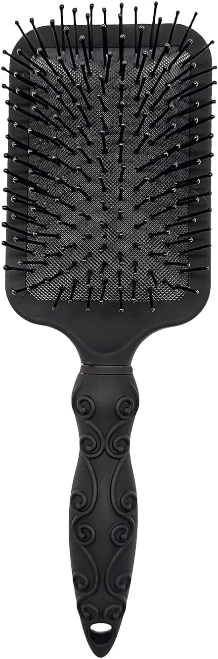 Paddle Brush for Hair - Gentle Detangling for Wet or Dry Hair | Tangle-Free Flexible Bristles