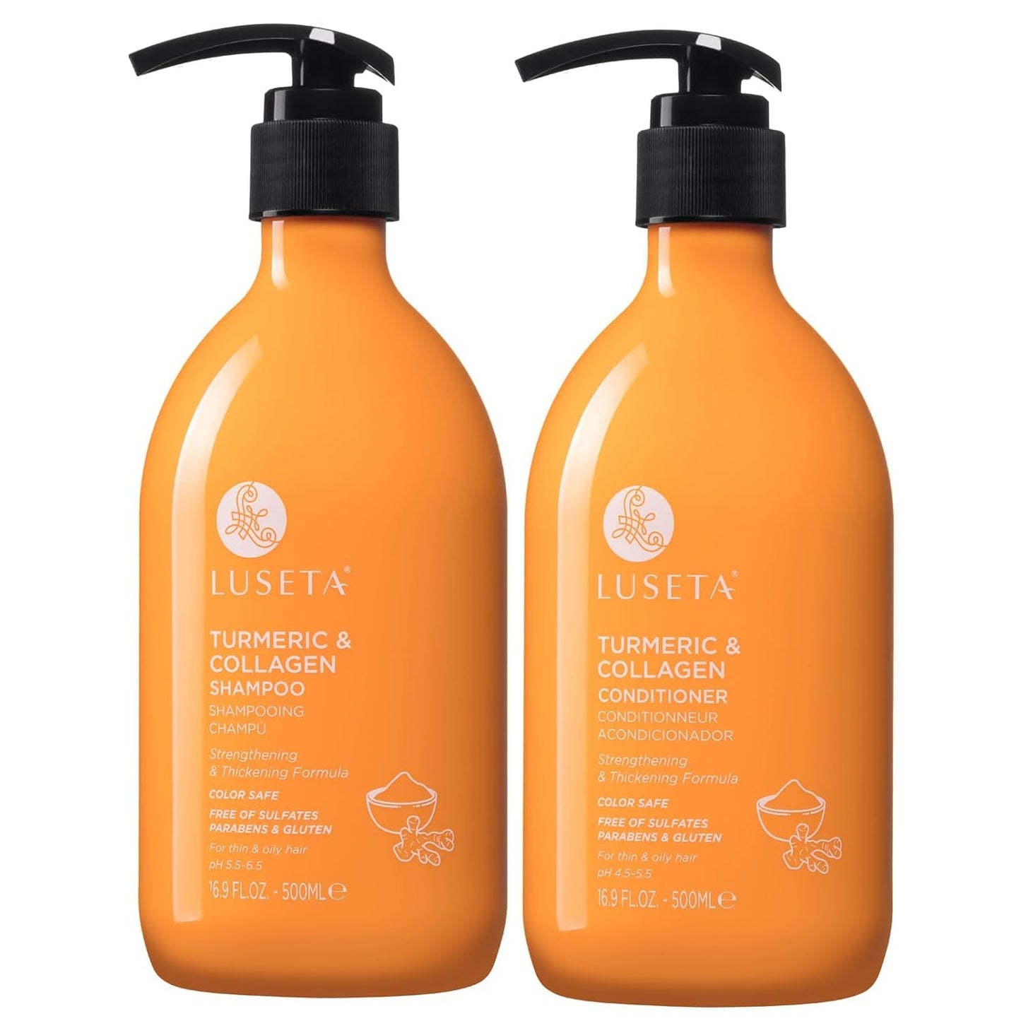 Bond Repair Shampoo & Conditioner Set for Chemically Damaged Hair - Deep Moisture & Shine | 2x16.9 oz