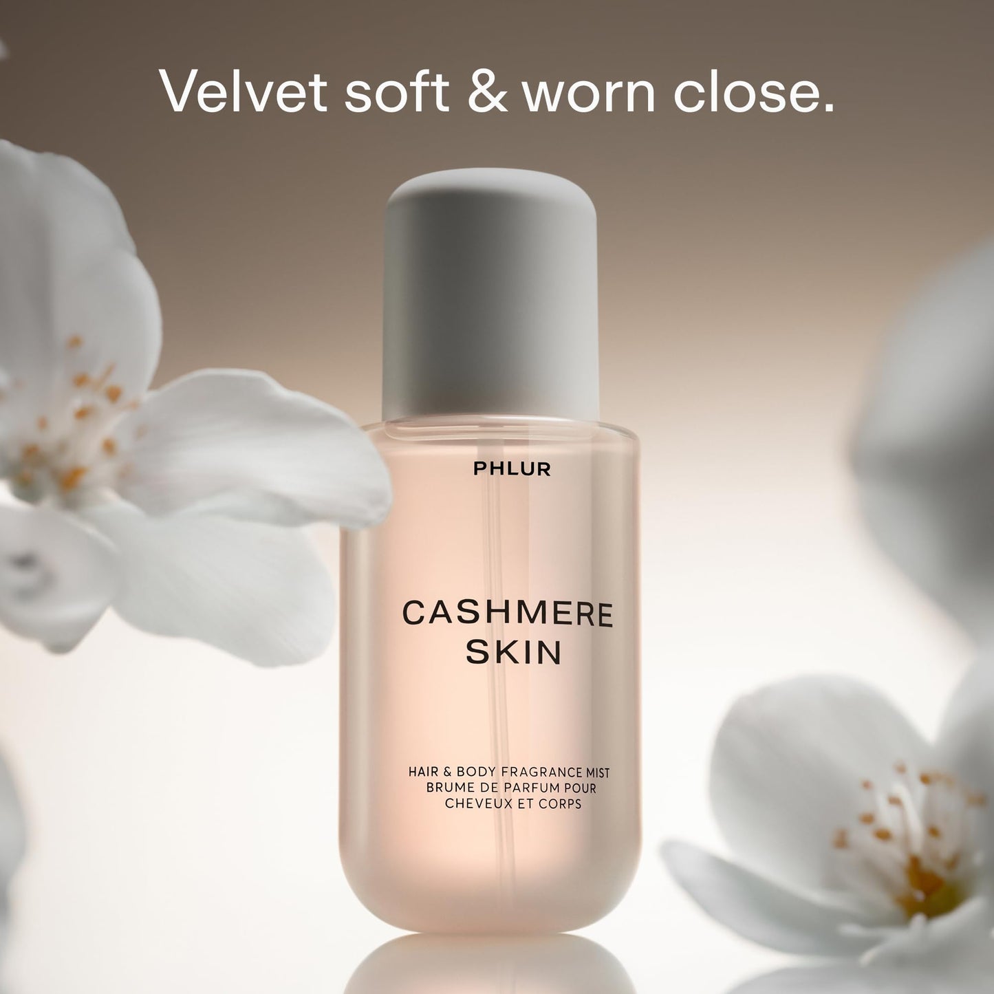 PHLUR Cashmere Skin Body Mist, 8 Fl Oz - Hair and Body Perfume for Women