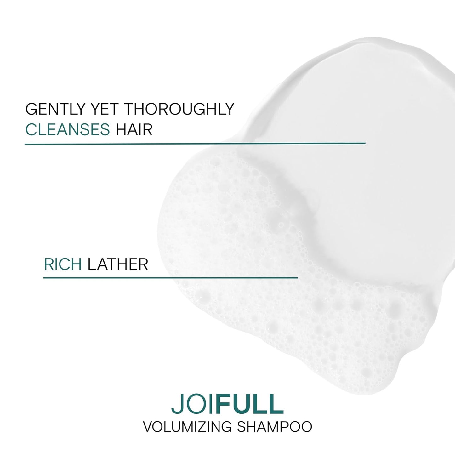 Joico JoiFULL Volumizing Shampoo - Add Body & Shine for Fine, Thin Hair | Lotus Flower & Bamboo Extract