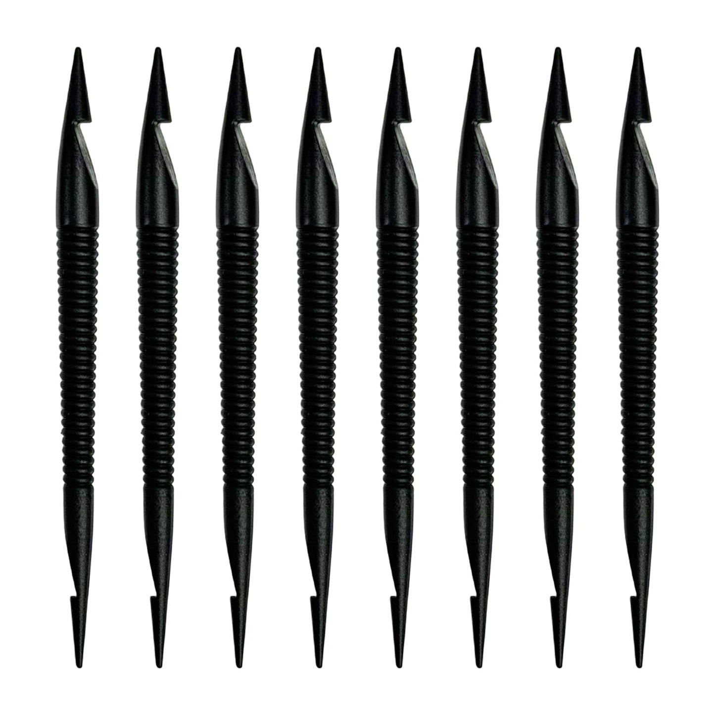 Double-Ended Crochet Hook for Dreadlocks, 8 Pcs Braiding Tool Hair Knitting Interlocking Tool Braid Braiding Crochet Hook for Hairstyles, Type A