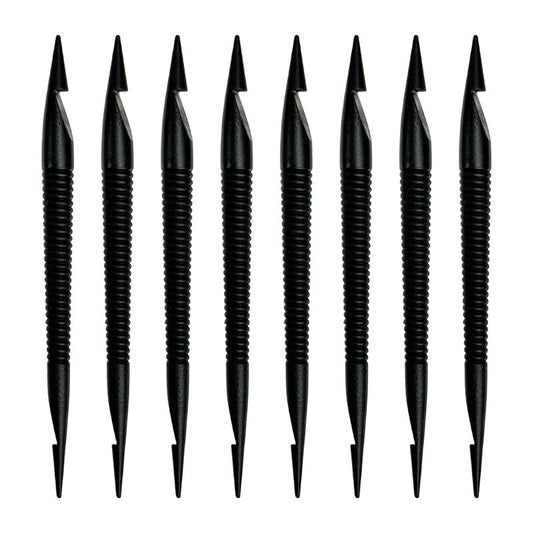 Double-Ended Crochet Hook for Dreadlocks, 8 Pcs Braiding Tool Hair Knitting Interlocking Tool Braid Braiding Crochet Hook for Hairstyles, Type A