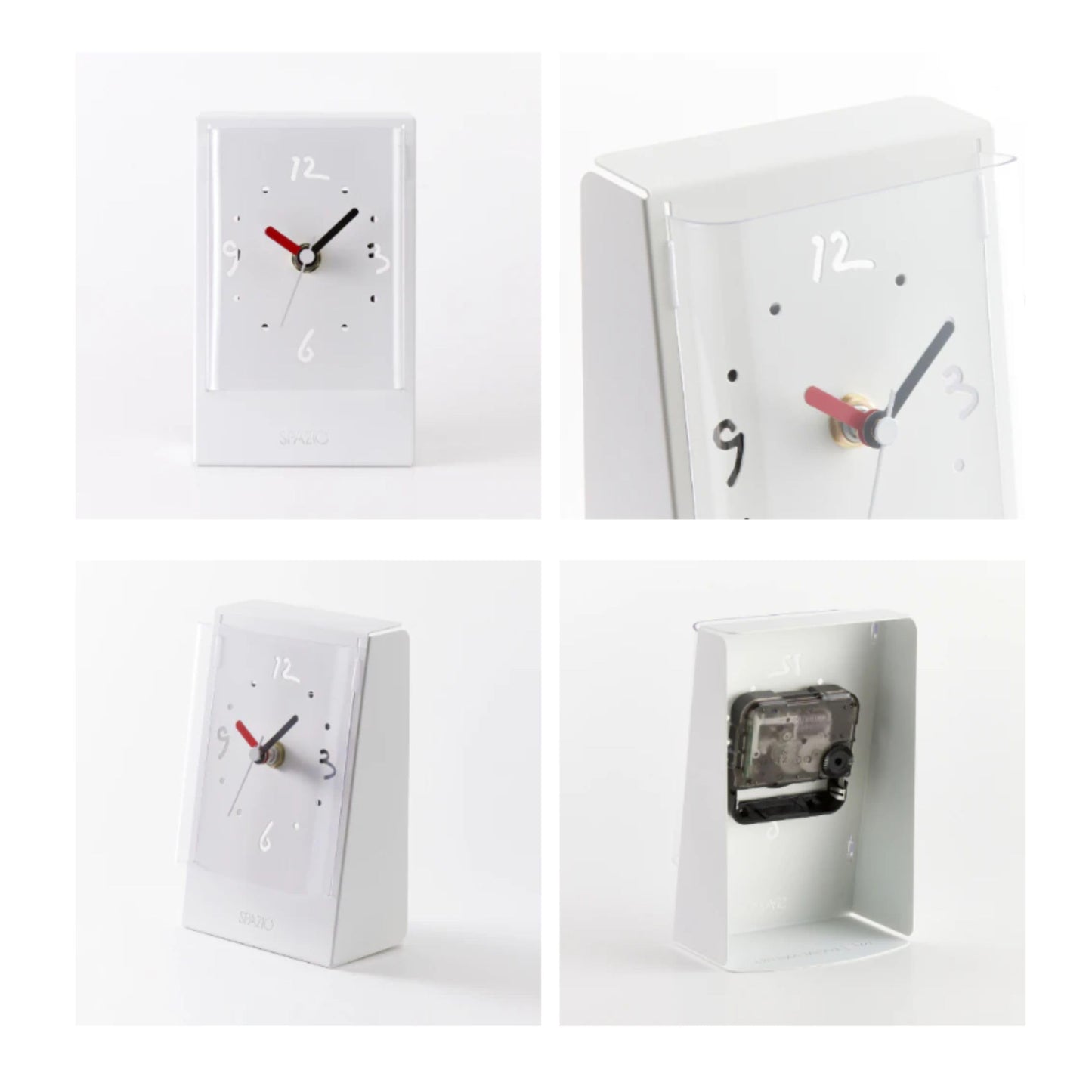 フルタック(Fultac) Okuma Japan 649345 Toshiyuki Kita, Spazio Table Clock, Gold 3.5 x 5.5 x 2.4 inches (90 x 140 x 60 mm)