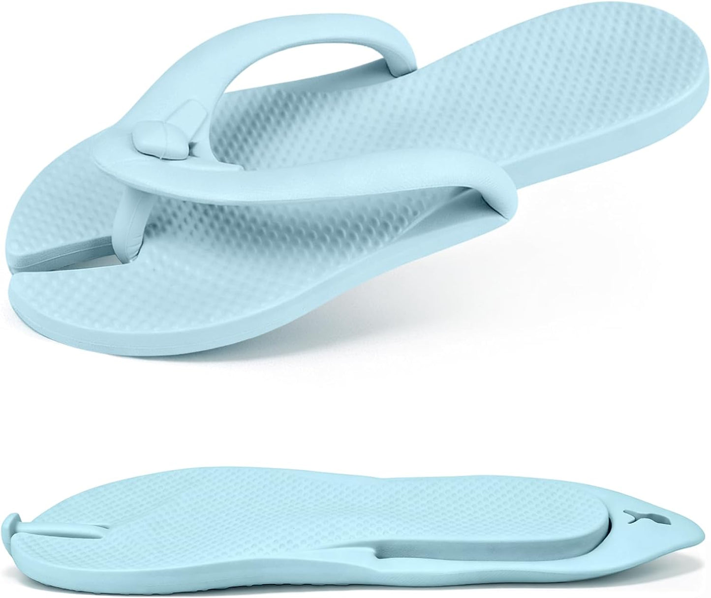 Quick-Dry Flip Flops for Women & Men - Lightweight Non-Slip Travel Slippers | Summer Beach Sandals