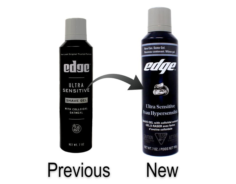 Edge Ultra Sensitive Shave gel, 7 Ounce (Pack of 2)
