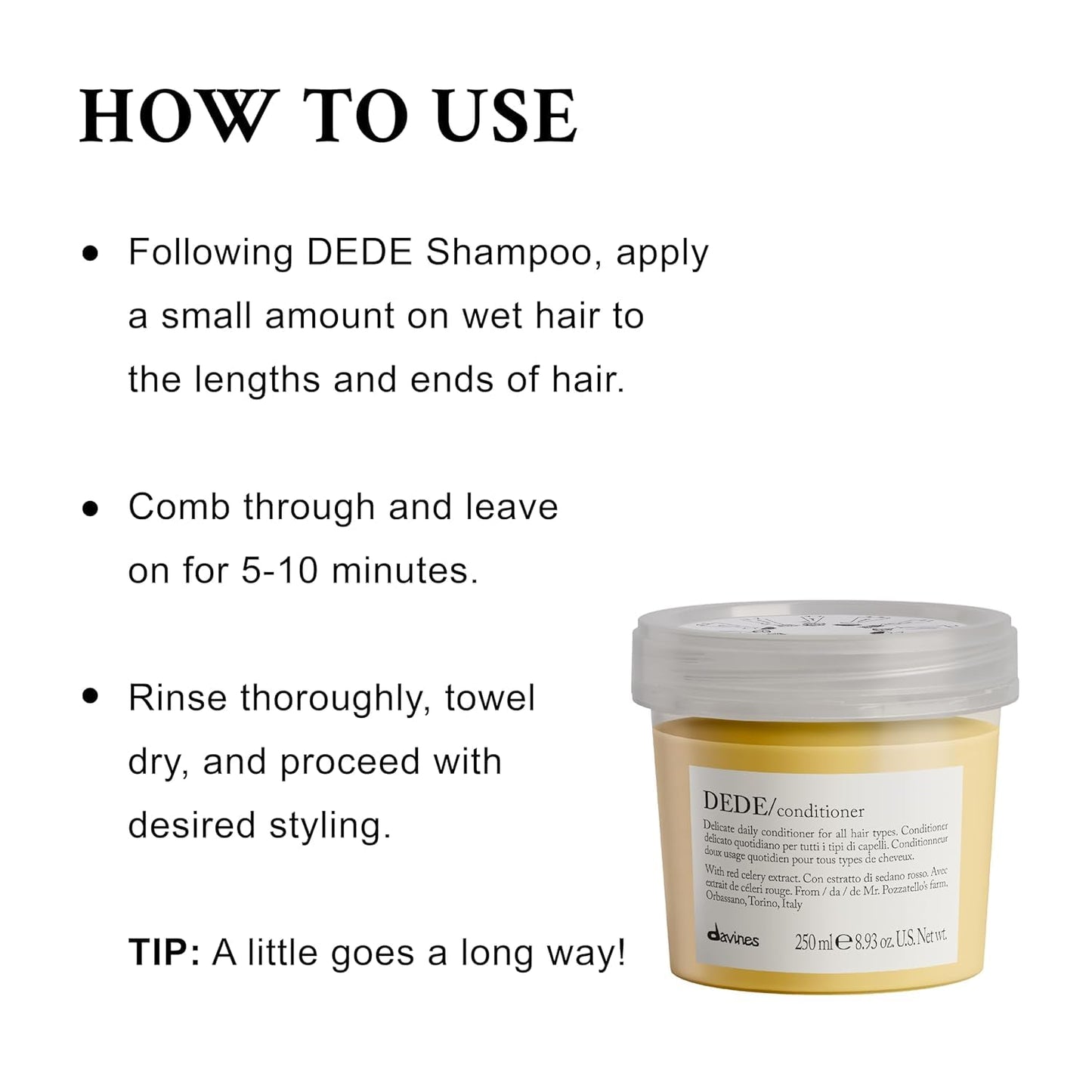 Davines VOLU Shampoo, Volume Shampoo For Fine, Thin Hair Types, Gentle Everyday Volumizing