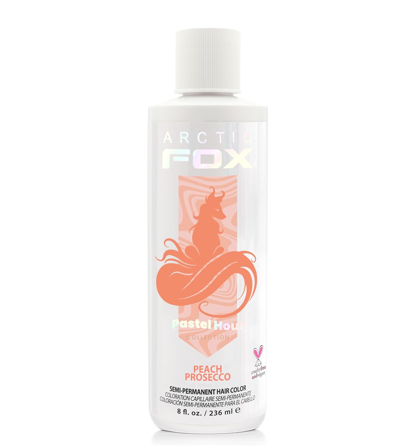 Arctic Fox Semi-Permanent Hair Dye - Vibrant Purple AF Color | Vegan, Ammonia-Free, 4 Fl Oz