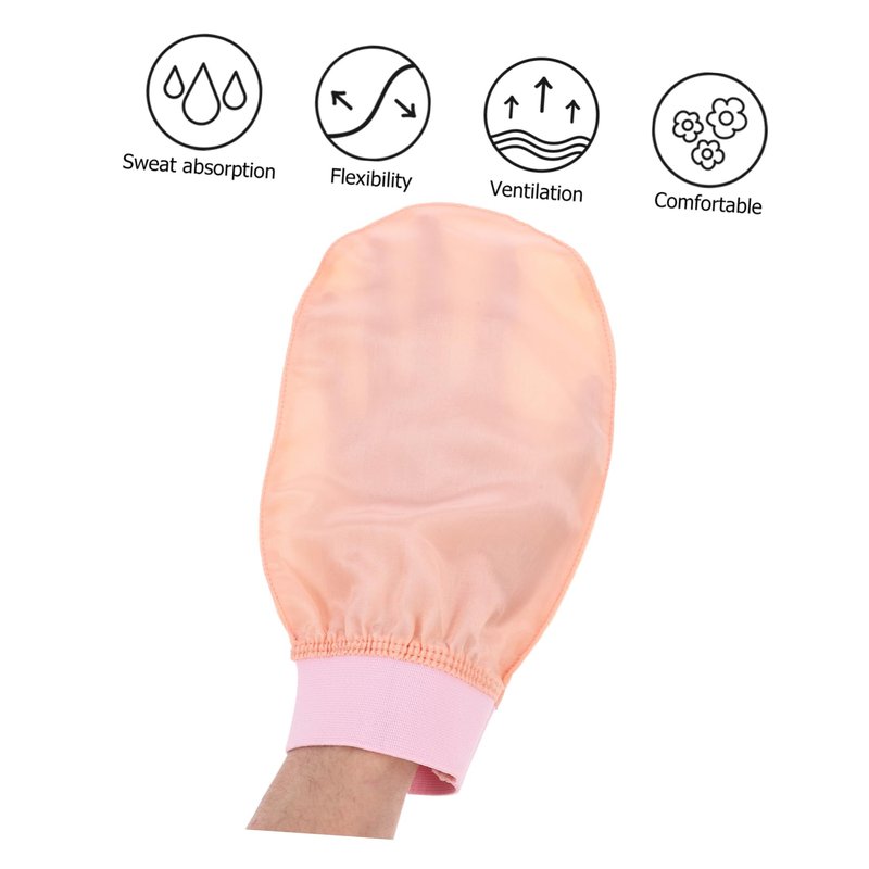 Exfoliating Glove Body Washing Bathing Mitten Exfoliating Bath Glove Double Sided Exfoliating Mitt Shower Scrubber for Women Gentle Deep Cleansing Washable