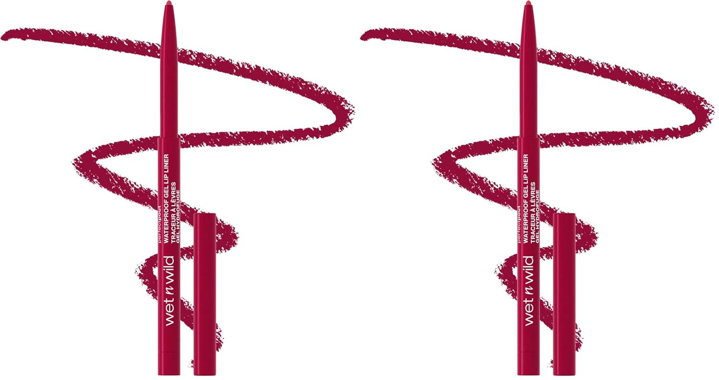 Perfect Pout Matte Gel Lip Liner Pencil - Rich, Long-Lasting Color | Vegan & Cruelty-Free - Bare To Comment