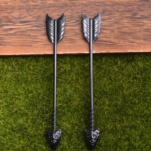 AX8 2PCS Retro Viking Knot Hair Pins for Women Long & Thick Hair