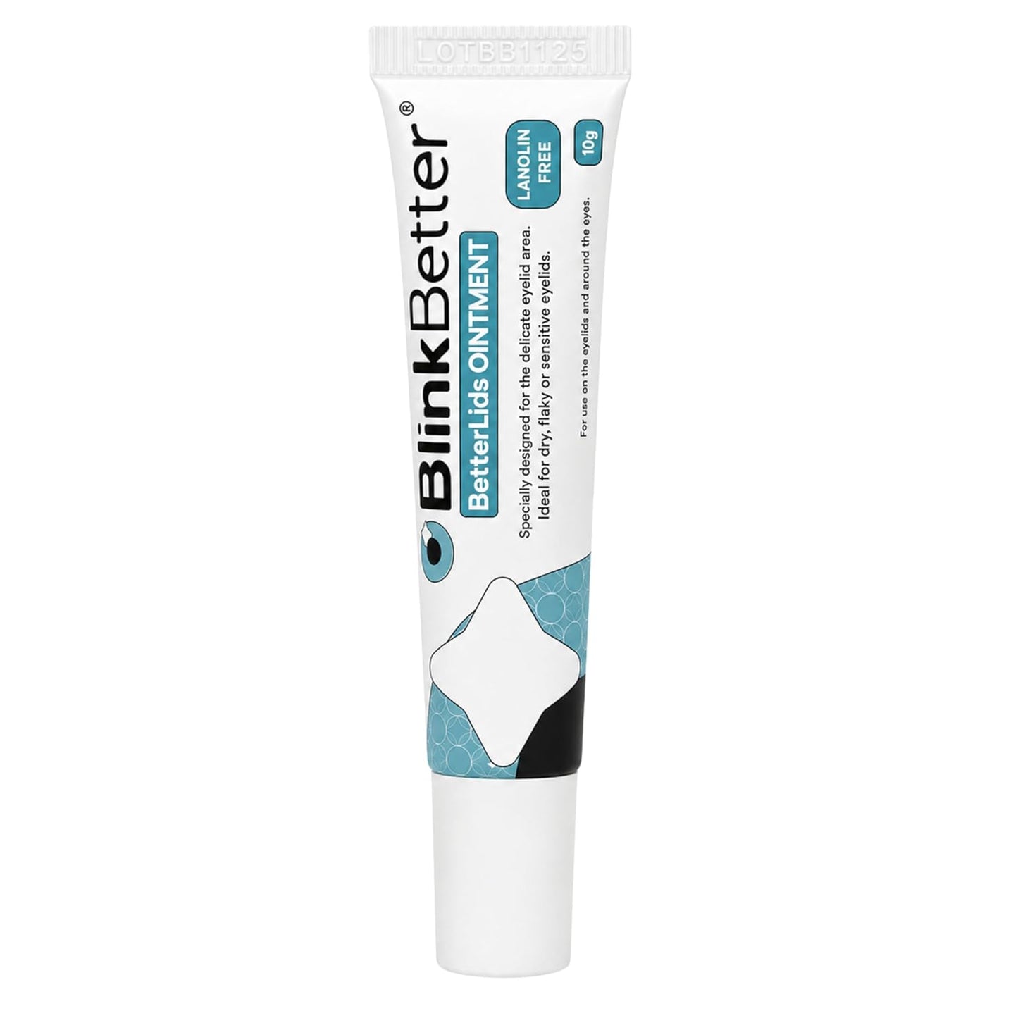 BlinkBetter Eyelid Ointment - Deep-Moisturizing Oat Complex with Shea Butter & Panthenol for Dry, Itchy Eyelids | 0.34 oz