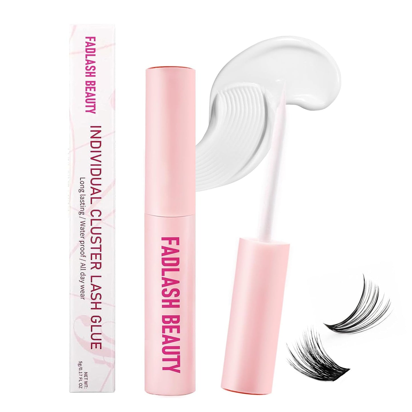 Lash Remover for Cluster Lashes - Quick-Dissolving, Gentle Formula | 5ml Clear Eyelash Extension Remover