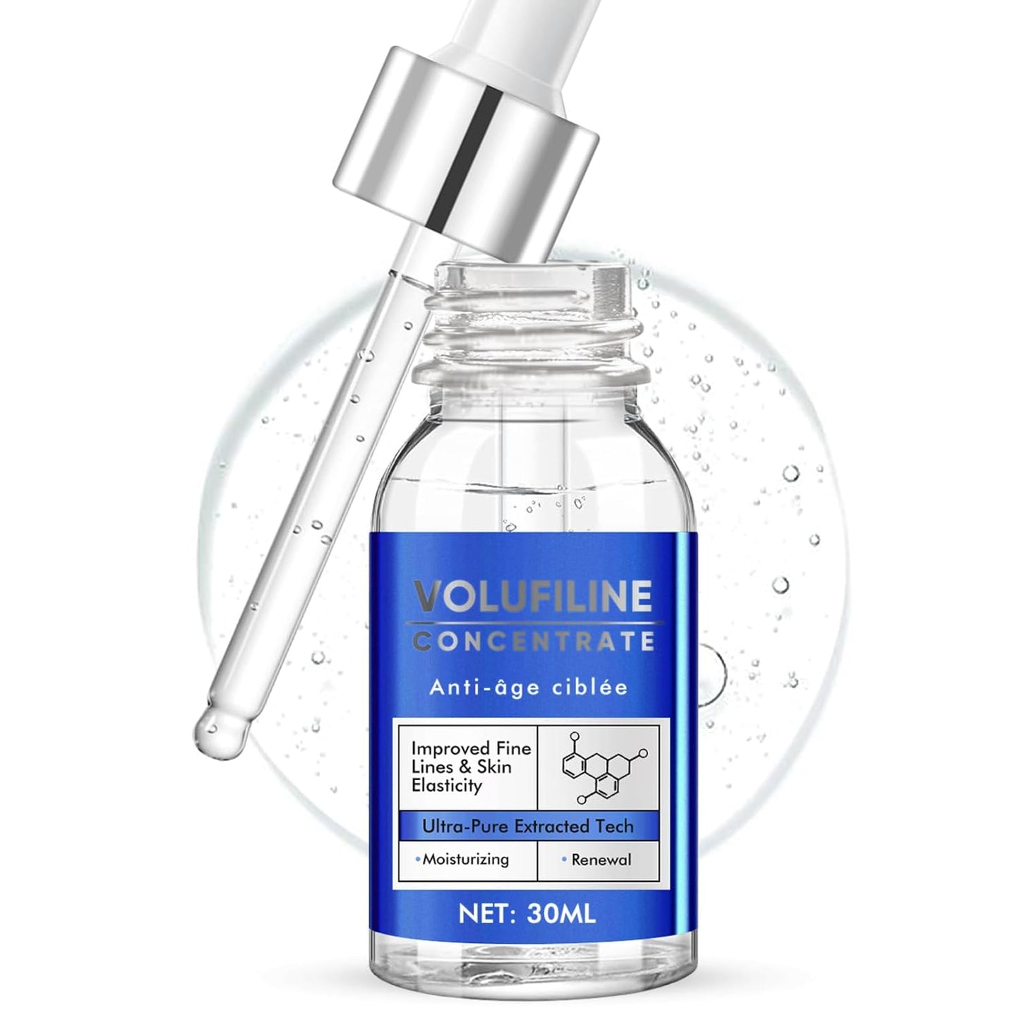 Volufiline Serum - Anti-Wrinkle & Firming Facial Serum for Hydrated, Plumper Skin | 1.01 fl. oz