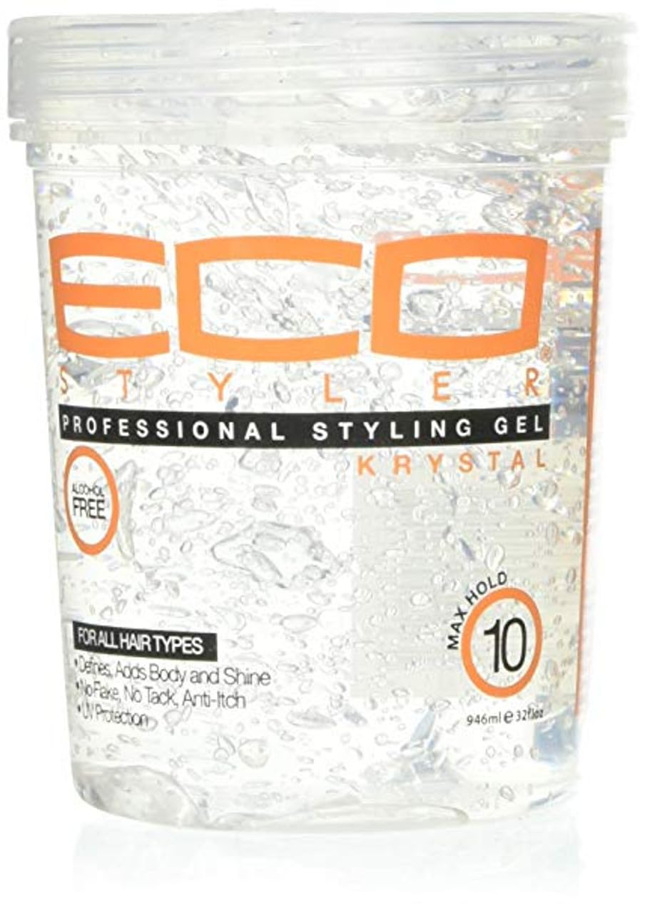 Eco Styler Styling Gel - Krystal Hold for All Hair Types | 946ml