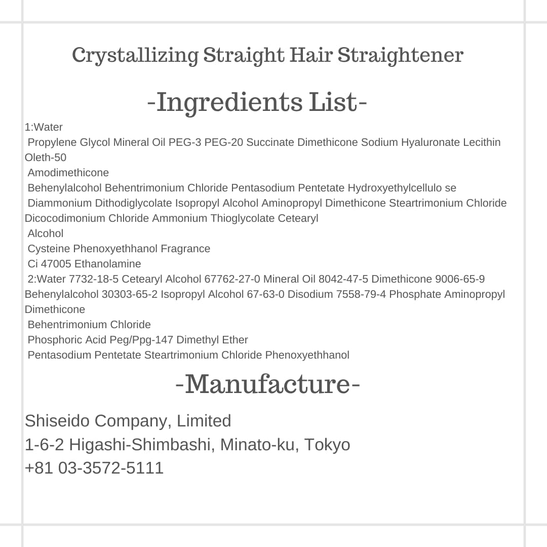 Professional Hair Rebonding Kit - Crystallizing Straightener & Neutralizing Cream | Complete Hair Treatment Set