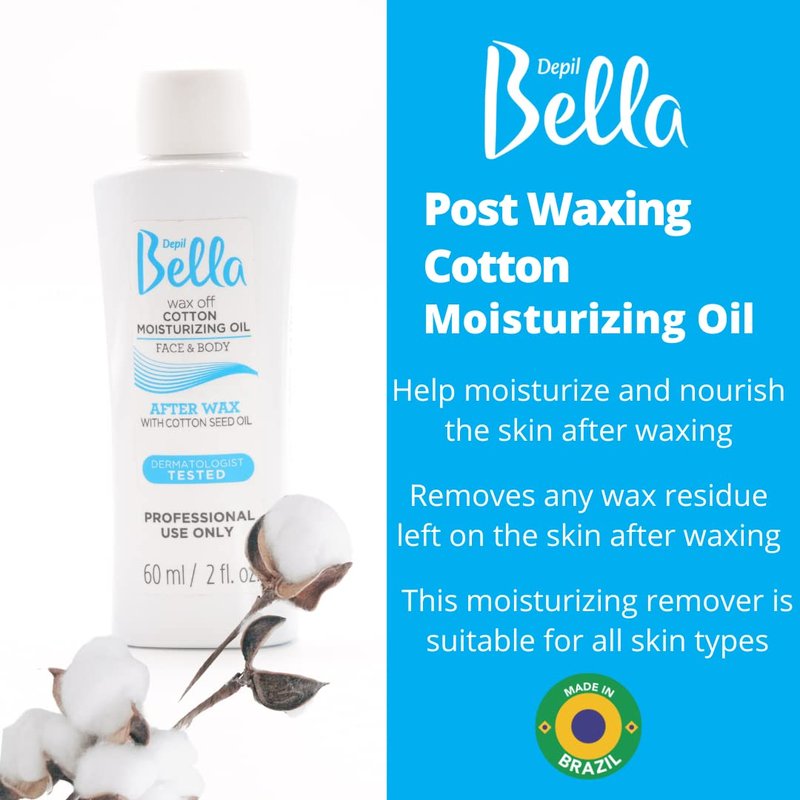 Depil Bella Brazilian Roll On Wax Chamomile and Calendula Depilatory | Body Waxing, Hair Removal Wax-Cartridge | For Men and Women | Home Self Waxing | Sensitive Skin | Painless (10 PACK + ADD)