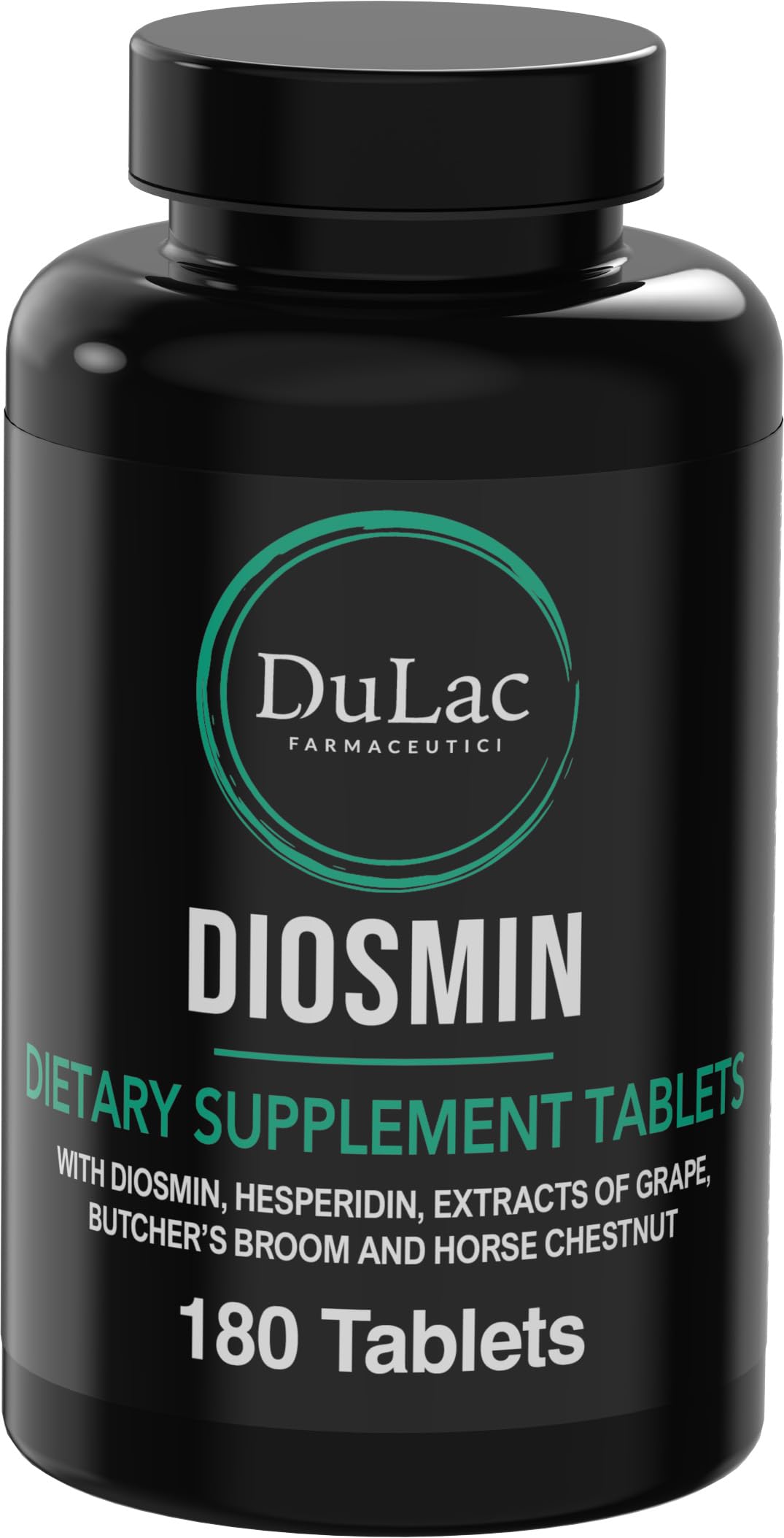 Dulac - Diosmin Hesperidin 1000mg Dietary Supplement, 180 Tablets