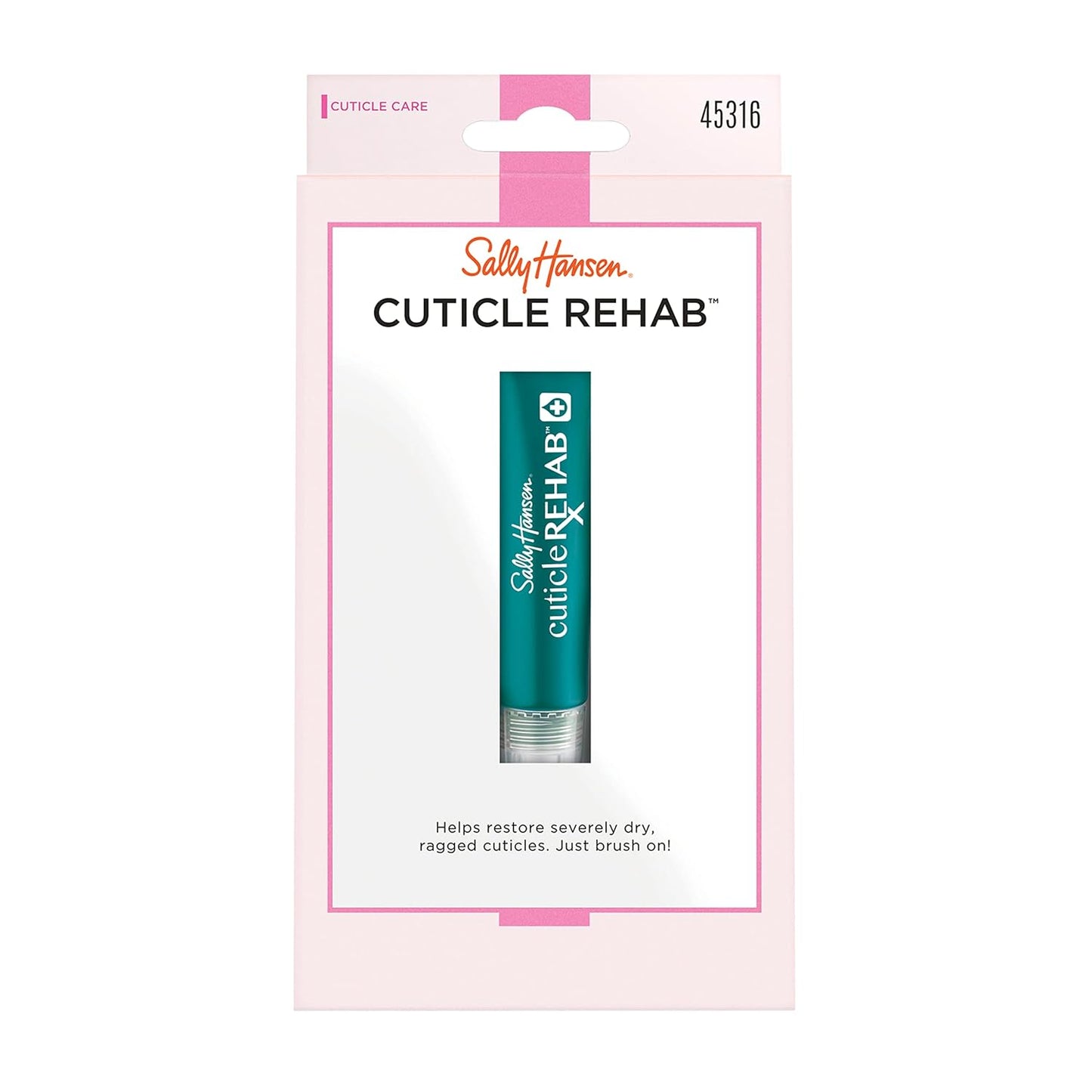 Sally Hansen Cuticle Rehab™ Nail Treatment - Moisturizing Formula with Jasmine, Rose & Vitamin E | Hydrates & Strengthens Nails