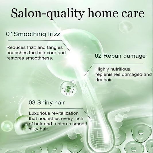 Polypeptide Keratin, Peptide keratin hair conditioner nourishing mask,Deep Conditioning Hair Mask, Hairs Treatment for Lasting Shine and Smoothness for Dry Damaged